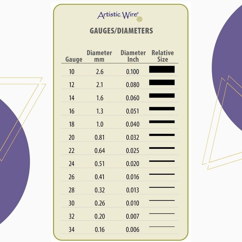 Artistic Wire, 32 Gauge Silver Plated Tarnish Resistant Colored Copper