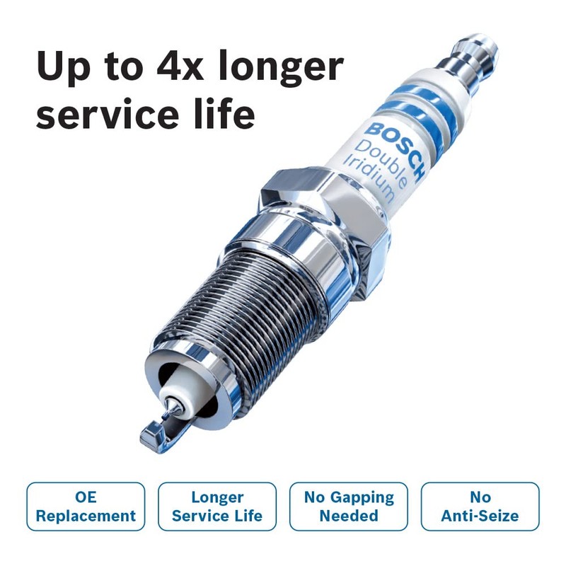 Bosch 9698 Bujía de doble iridio