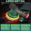 Cordless Car Buffer Polisher,Portable Wireless Buffer Polisher Kit with 2PCS