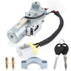 GoaMotors D8700-40U11 Ignition Lock Cylinder and Switch with 2 Keys