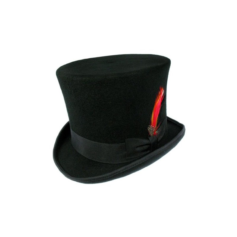 Jaxon Victorian Top Hat (7 1/4, Black)