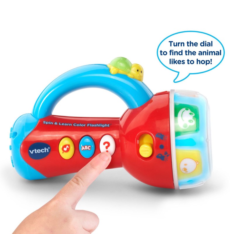 VTech Spin & Learn Color Flashlight - English Version -