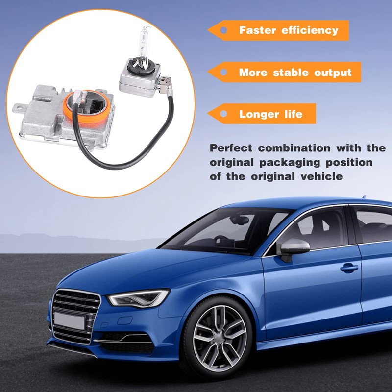 IKASEFU 2 Sets W003T21971 Xenon HID Headlight Ballast Control Unit