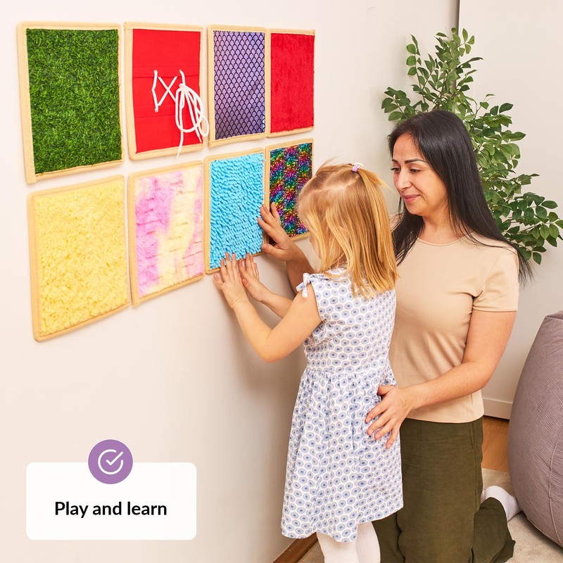 Sensory Wall Panel for Kids | Textured Tiles Sensory |