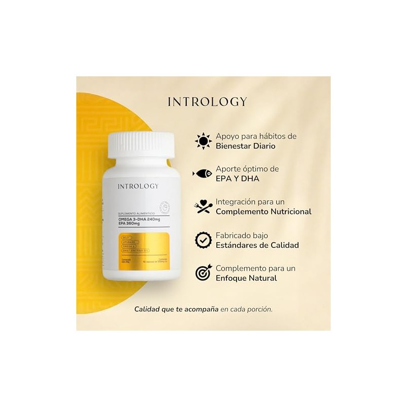 Omega 3 - DHA 240mg + EPA 360mg. | 60