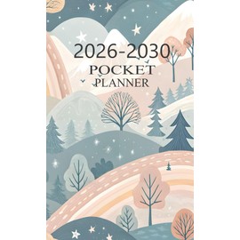 2026 -2030 Pocket Planner: 5 Year Calendar Schedule Agenda and Organizer January 2026 to December 2030 with holidays small size