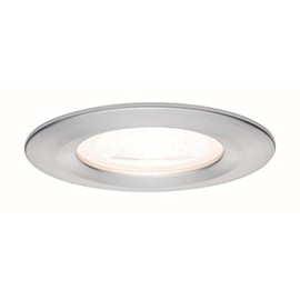 Paulmann Premium EBL Set Nova rund LED 1x7W 230V GU10 51mm Alu gedreht/Alu Zink
