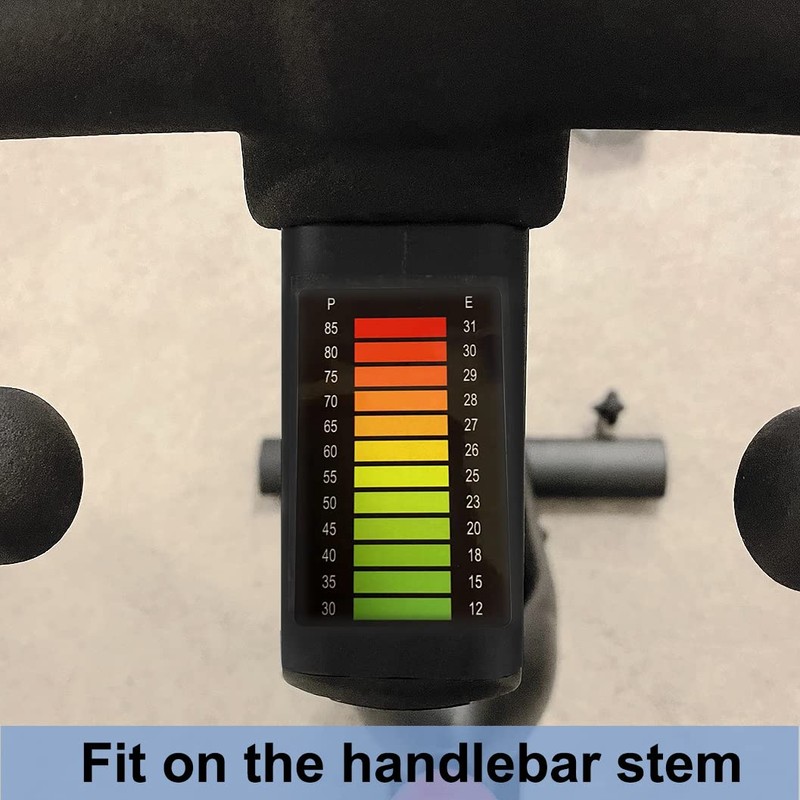MANWU Bicycle Resistance Conversion Chart Sticker Decal Guide Converter Accessories