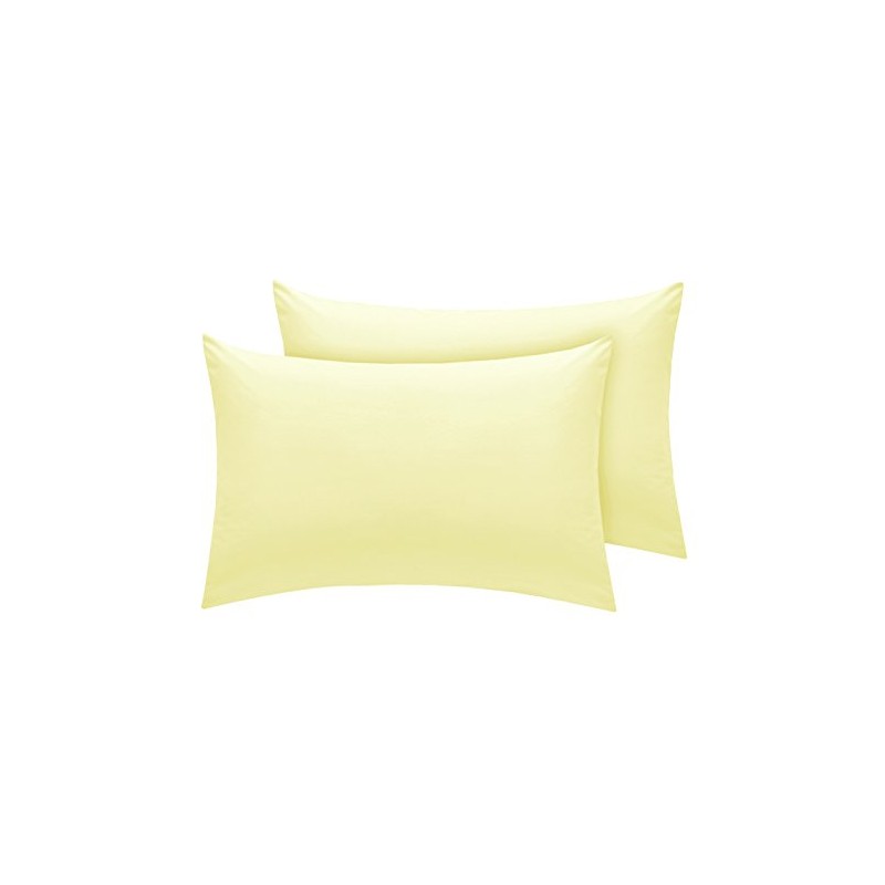 Pair Of Housewife Pillowcases Percale - Cream