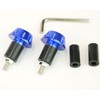 Mini Blue Grip End Cap for Universal 7/8" Steering Wheel