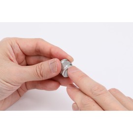 Nail File Mortar Shape, Made in Japan, Seki City, Gifu Prefecture, Pouch, Cleaning Brush