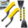 2 PCS Snow Brush and Detachable Ice Scraper, Snow Brush