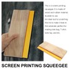 Operitacx Scraper Set Includes Wooden Ink Scraper Squeegee Textile Squeegee