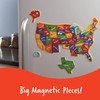 Learning Resources Magnetic U.S. Map Puzzle - Educational Map of
