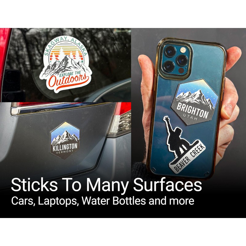 Spearfish South Dakota 4-Inch Vinyl Decal Sticker Outdoors Hike Design