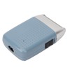 Rechargeable Beard Trimmer Blue USB Waterproof Portable Electric Hair Clipper
