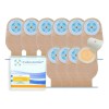 Bolsa Colostomia Recortable 15-64mm Adulto 10 Pza Drenable
