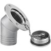 LCJAOF 1.5" Boat Gas Deck Fill with Keyless Cap -
