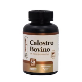 Calostro Bovino (Bovine Colostrum) 60 Cápsulas De 500 Mg Contiene 15% de inmunoglobulinas igc - Momosie