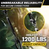 [Premium] 2 Pack 3/8”x11.4” Ultra Durable Jaw and Jaw Turnbuckle,