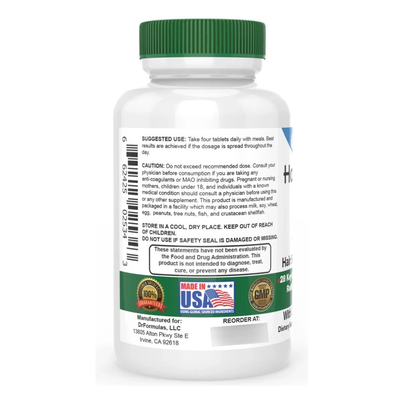 Vitaminas Crecimiento Cabello Hairomega Drfor