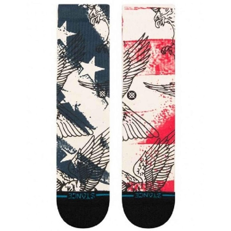 Stance Unisex The United Crew Red Medium