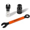 Oumers Bike Crank Puller Tool Set, Bike Crank Extractor Bike