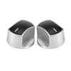2 Pack Universal Gas Hob Knobs Replacement Metal Rotary Switch