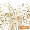 CertBuy 200PCS Metal Wire Floral Place Card Holder