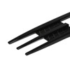 Glossy Black Front Fog Lamp Eyebrow Eyelid Cover Trim Replacement