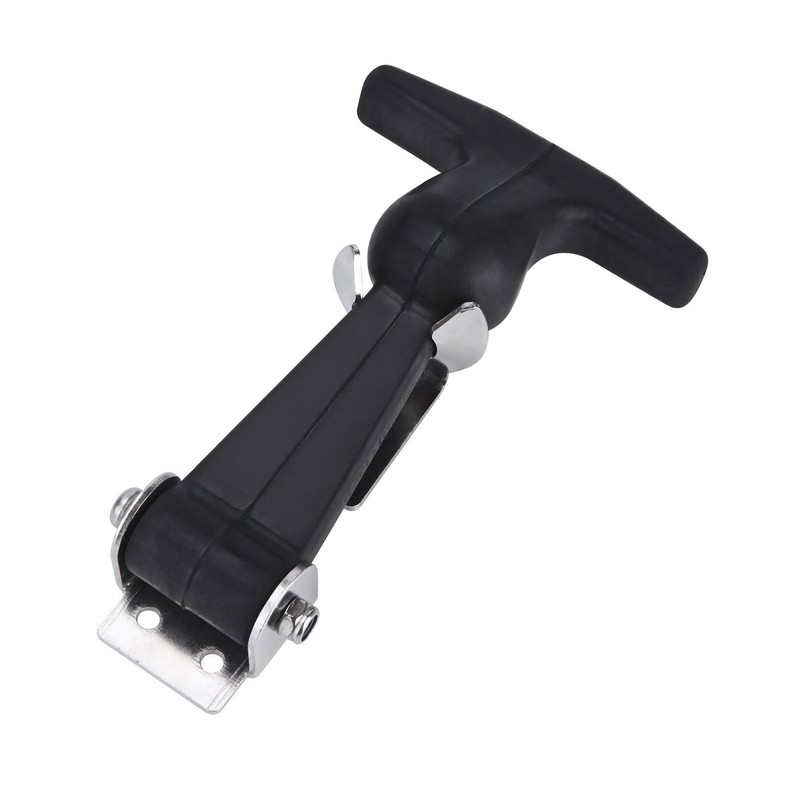 Creatyi 4 Packs Rubber Flexible Hasp T-Handle Draw Latches (Style