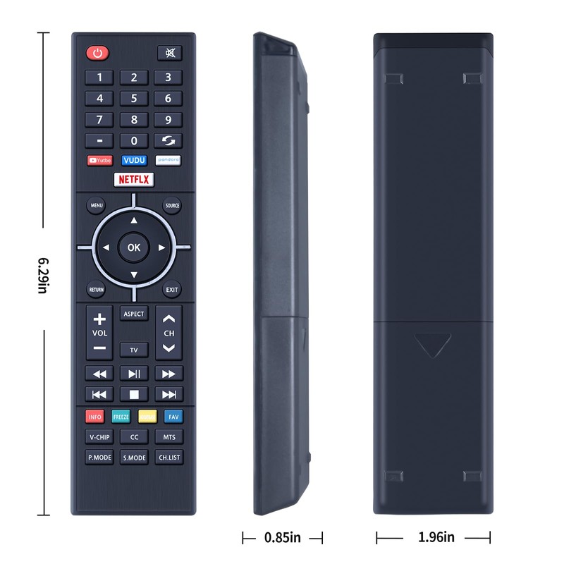 Universal Remote Control for All Element TV, Replacement Remote Control