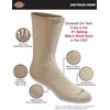 Dickies Men's Dri-Tech Essential Moisture Control Crew Socks Multipack, Essential