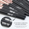 MAANGE 18 PCS Brochas Maquillaje Set de Brochas para Maquillaje