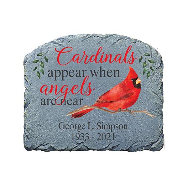 Let's Make Memories Personalized Memorial Stone - Cardinals Appear When