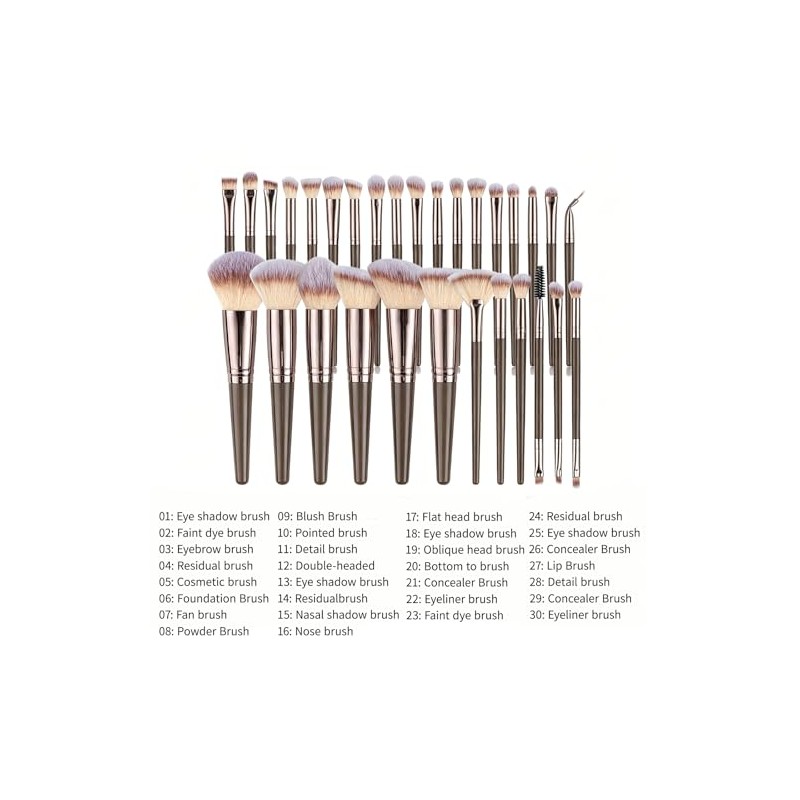 Makeup Brushes Set,52PCS Professional Makeup Brush Multi-Functional Makeup Tool Set
