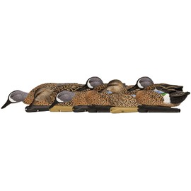 Avian-X Top Flight Blue Winged Teal Duck Decoys 6 Pack, 10" from Breast to Tail (8080)