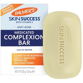 Palmers Skin Success Jabón Anti-Acné  Fórmula Avanzada, Ayuda a Eliminar las Imperfecciones del Acné, Elimina Suavemente las Impurezas y Destapa los  