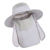 Sun Hat UV Protection Cap Wide Brim Nylon Breathable Quick