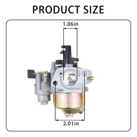 GX390/GX340 Carburetor 16100-Z5T-901 for Honda - Compatible with Predator 420cc/389cc & 11HP/13HP Engines, Fits WT40XK1/XK2/XK3 Water Pumps (Replaces 16100-ZE3-V01)