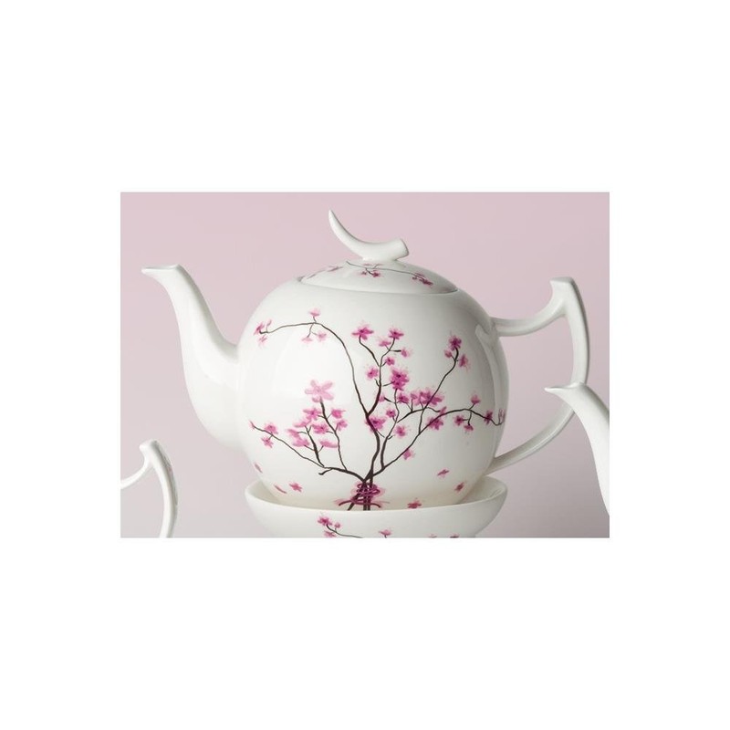 Tea Pot Cherry 1.0 Litres