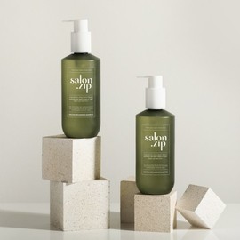 salon house  Salon Zip Protein Recharging Shampoo 400ml (30ml water treatment included) / 살롱집 단백질 리차징 샴푸 400ml (워터 트리트먼트 30ml 증정)