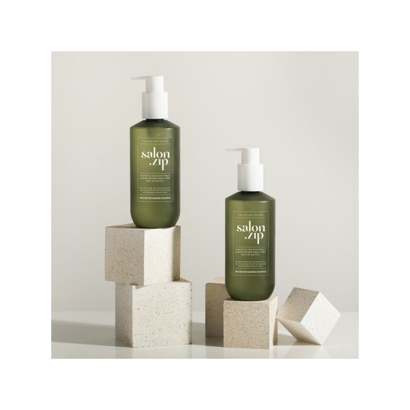 salon house Salon Zip Protein Recharging Shampoo 400ml (30ml water