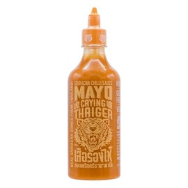 Crying Thaiger Sriracha Mayo Chili Sauce in Squeeze Bottle 17.4 Ounce, Vegan, Gluten Free, Non-GMO, from Thailand (Pack of 1)