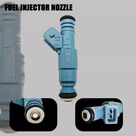 SSINGEL Matched Bosch 0280155715 Fuel Injectors for 96-99 Dodge Dakota Durango Ram 1500 2500 3500 5.2L