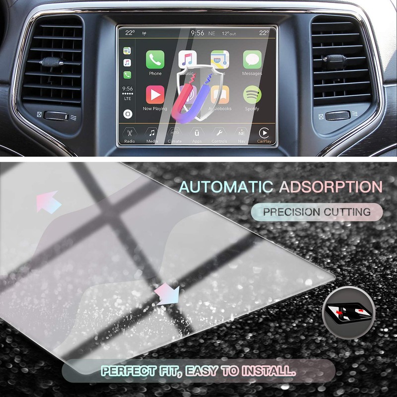 CDEFG Car Touchscreen Navigation Touch Screen Protector for 2014-2018 Grand