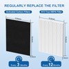 ADDUBEAU D360 Replacement Filter D3 Compatible with Winix D360 Air