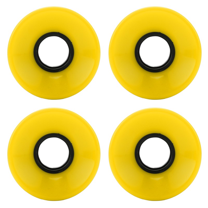 PUENTE 4pcs 60x45mm Skateboard Wheels 78A Longboard Cruiser Wheels Replacement