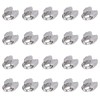 20Pcs Stainless Steel Wire Rope Clamp Hardware Rigging Cable Clip