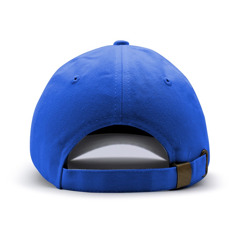 JPAK Robot Baseball Cap Embroidered Cotton Dad Hat - Blue